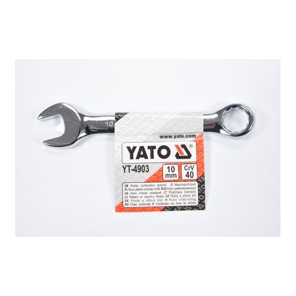 Yato Kort Ringgaffeln&oslash;gle 10 mm YT-4903