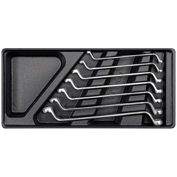 YATO YT-5533 Ringn&oslash;gles&aelig;t i Skuffeindl&aelig;g, 7 Dele, 6-19 mm