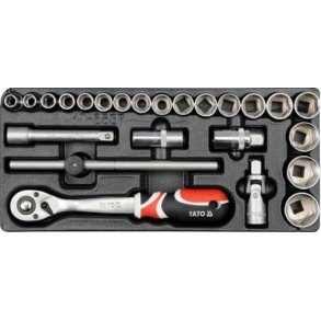 Yato Skuffeindsats med V&aelig;rkt&oslash;jss&aelig;t YT-5537, 1/2