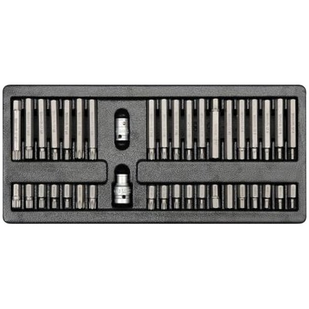 YATO Skuffeindl&aelig;g med Bits&aelig;t YT-5538, 40 Dele