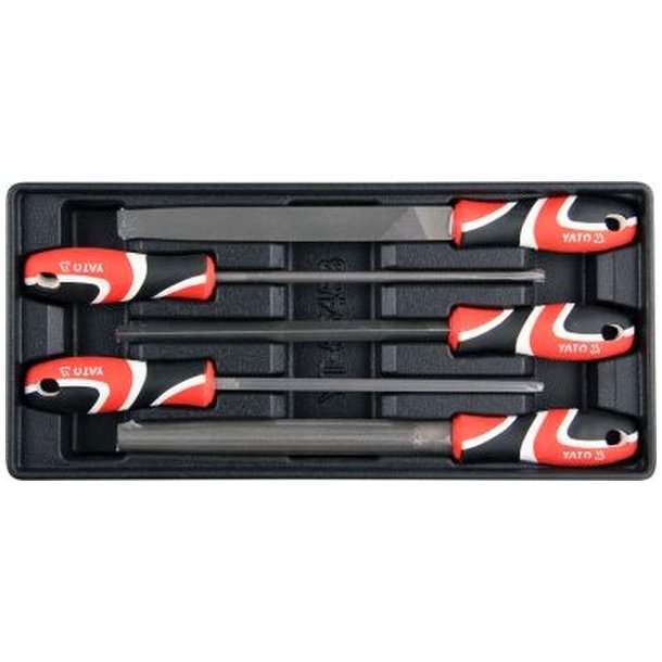 YATO Skuffeindl&aelig;g med Fils&aelig;t YT-55453, 5 Dele, 200 mm