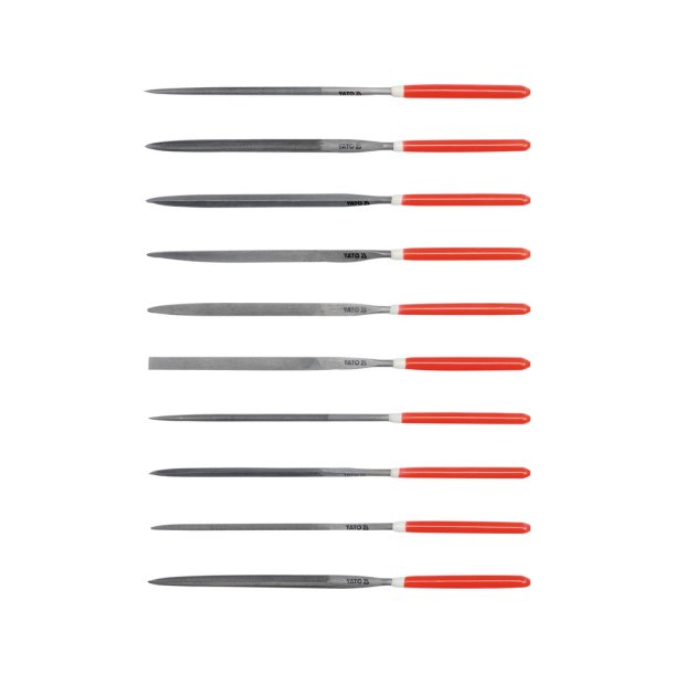 N�lfilset 10 delar (4 &times; 160 &times; 75 mm)
