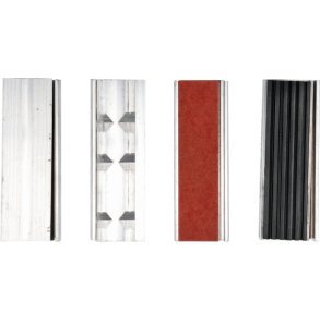 YATO Udskiftelige Skruestikbakker YT-65006, 100 mm, S&aelig;t med 4 Typer