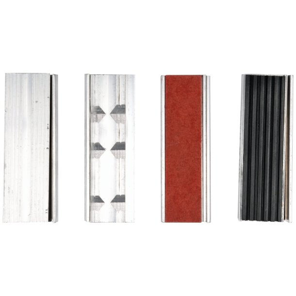 YATO Udskiftelige Skruestikbakker YT-65006, 100 mm, S&aelig;t med 4 Typer