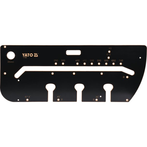 Skabelon til montering af k�kkenbordplader