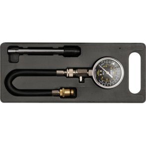 YATO Kompressionstester YT-7302 til Benzinmotorer, 0-20 Bar