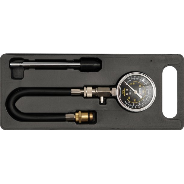 YATO Kompressionstester YT-7302 til Benzinmotorer, 0-20 Bar
