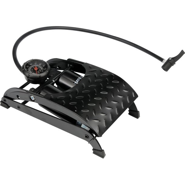 YATO Fodpumpe med Dobbelt Stempel YT-7350, med Manometer og Tilbeh&oslash;r