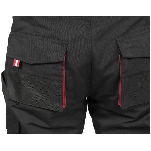 YATO Duero Arbejdsbukser, Sort, Str, S