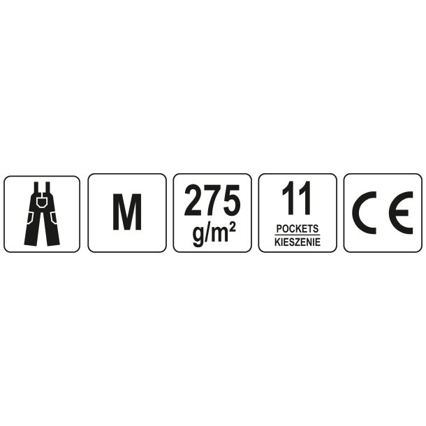 YATO DUERO Arbejdssm&aelig;kbukser YT-8031, St&oslash;rrelse M