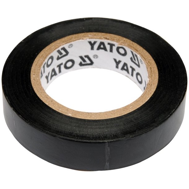 YATO Isoleringstape YT-8152, 12mm x 10m, Sort