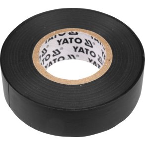 YATO Isoleringstape YT-8159 15mm x 20m Sort