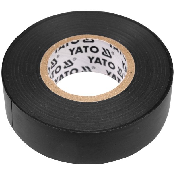 YATO Isoleringstape YT-8159 15mm x 20m Sort