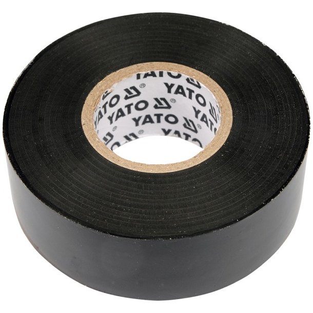 Yato Elektrisk Isoleringstape YT-8174, 25mm x 20m, Sort