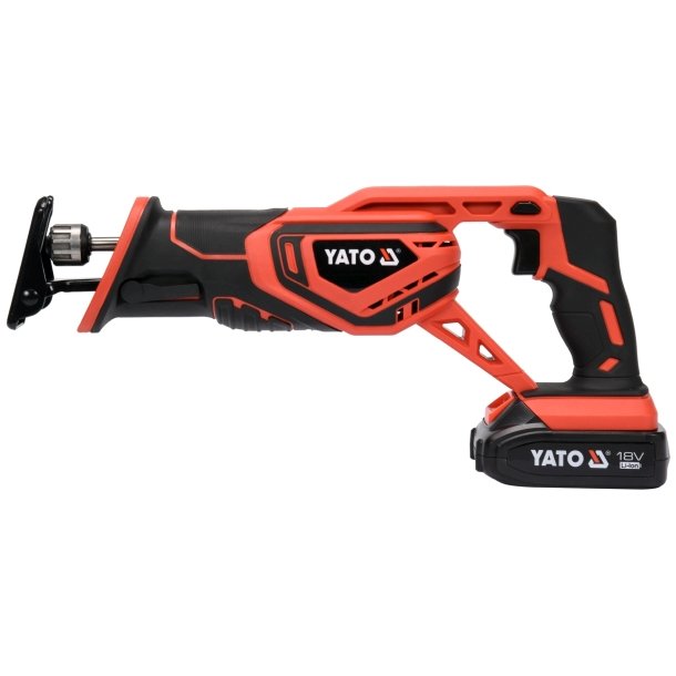 YATO Bajonetsav YT-82814 18V S&aelig;t med 2,0Ah Batteri og Oplader