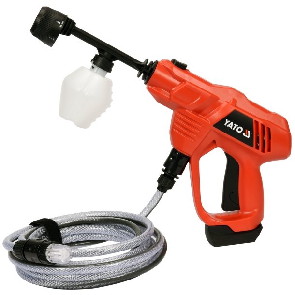 YATO Batteridrevet H&oslash;jtryksrenser YT-85930, 18V, 23 bar (Uden Batteri og Lader)