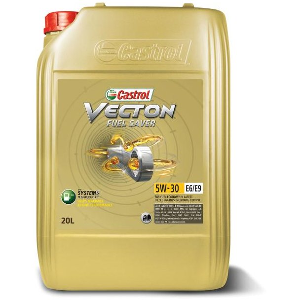 Vecton Long Drain 5W30 E6/E9 - 20 Liter