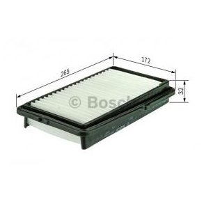 BOSCH Luftfilter f 026 400 001 (S0001)