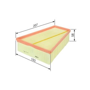 BOSCH Luftfilter f 026 400 139 (S0139)