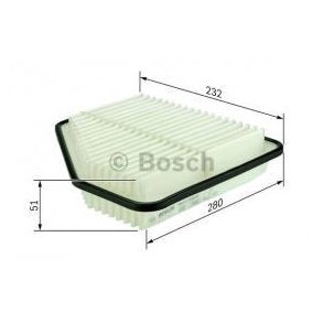 BOSCH Luftfilter f 026 400 162 (S0162)