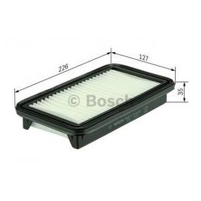 BOSCH Luftfilter f 026 400 201 (S0201)