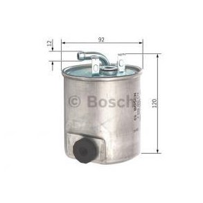 BOSCH Brnslefilter f 026 402 112 (N2112)