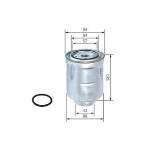BOSCH Brnslefilter f 026 402 830 (N2830)