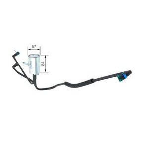 BOSCH Brnslefilter f 026 403 758 (N3758)