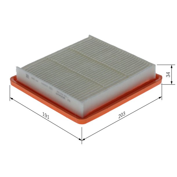 Luftfilter BOSCH F 026 400 548