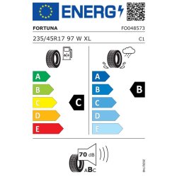 FORTUNA Sommerd&aelig;k 235/45R17 ECOPLUS UHP