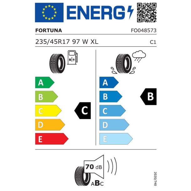 FORTUNA Sommard&auml;ck 235/45R17