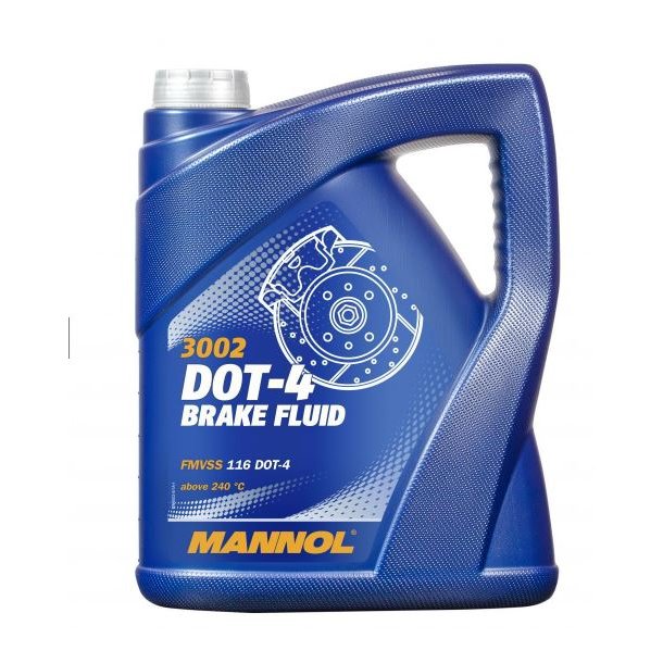 Mannol bremsevske DOT 4 - 5L