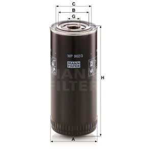 MANN Br�nslefilter WP962/3X