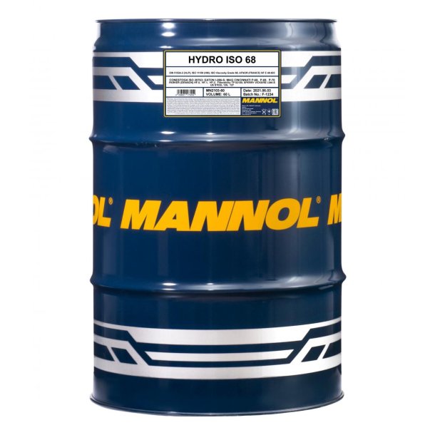 Mannol Hydraulolja ISO 68 - 60L