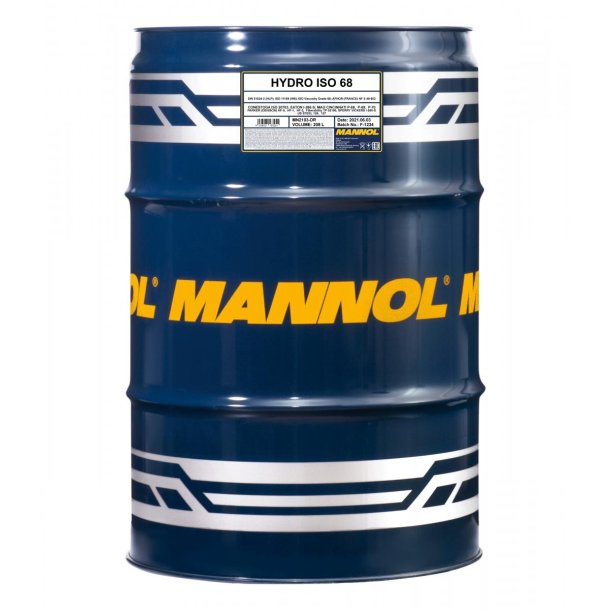 Mannol Hydraulolja ISO 68 - 208L