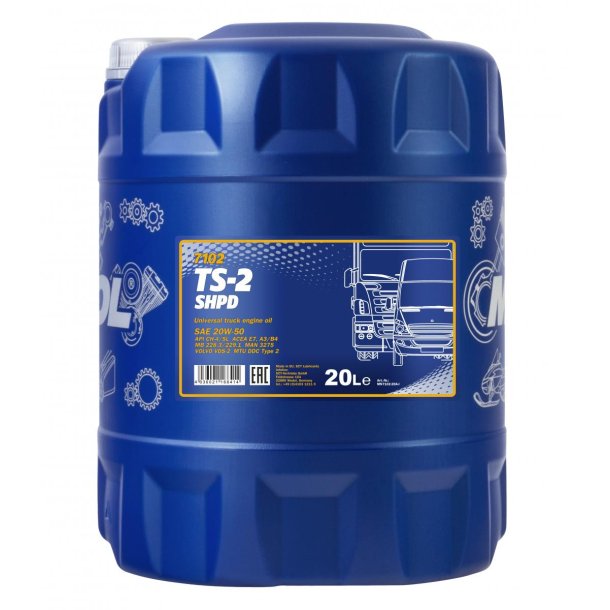 Mannol TS-2 SHPD E7 20W50 - 20L