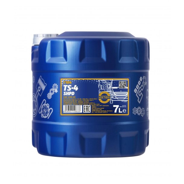 Mannol TS-4 Extra SHPD E7 15W40 - 7L