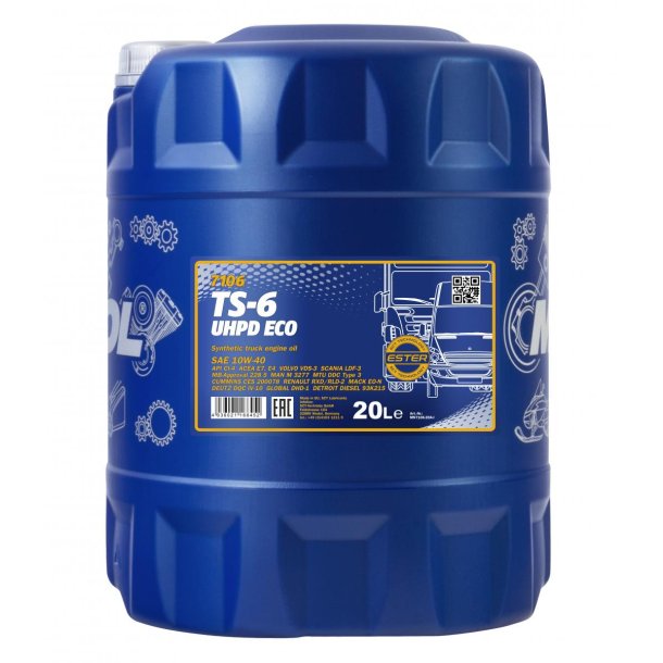 Mannol TS-6 Eco UHPD E7/E4 10W40 - 20L