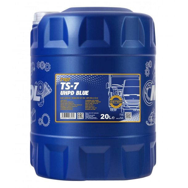 Mannol TS-7 Blue UHPD E9-16/E7/E6 10W40 - 20L