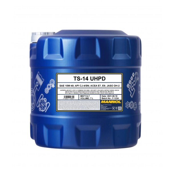 Mannol TS-14 UHPD E7/E9 15W40 - 7L