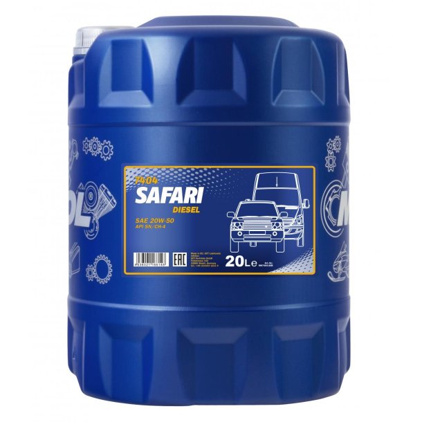 Mannol Safari 20W50 - 20L