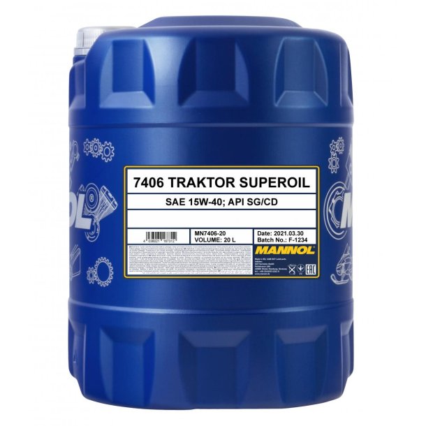 Mannol Traktor Super oil - 20L