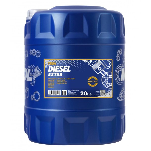 Mannol Diesel Extra 10W40 A3/B4 - 20L
