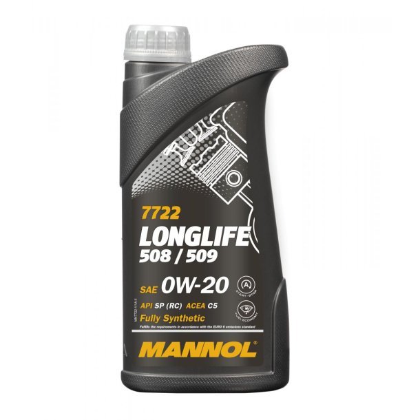 Mannol 0W20 C5 VW LL IV - 508/509 - 1L
