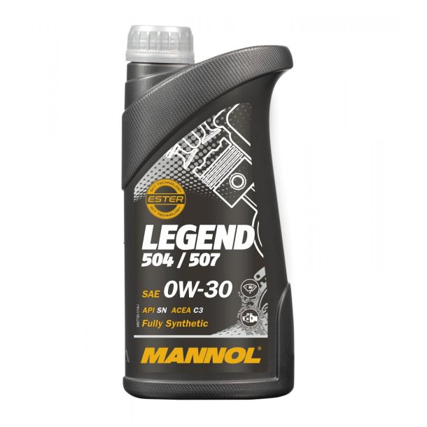 Mannol LEGEND 0W30 C2/C3 - VW 504/507 - 1L
