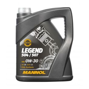 Mannol LEGEND 0W30 C2/C3 - VW 504/507 - 5L