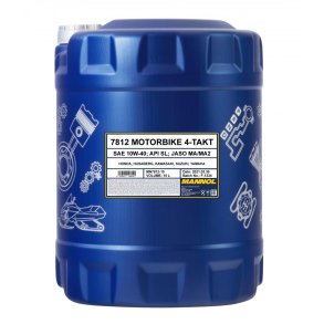 Mannol 7812 10w40 motorbike 4-T - 10 L