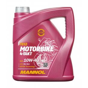 Mannol 7812 10w40 motorbike 4-T - 4 L