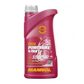 Mannol 7832 15W50 motorbike 4-T - 1L