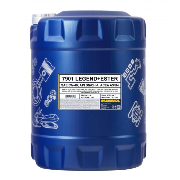 Mannol LEGEND+ESTER 0W40 A3/B4 - 10L